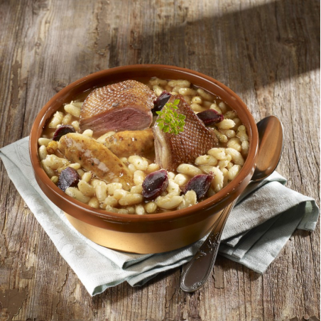 Le Cassoulet Gourmand du Chef - Le "Tout Canard" - Bocal 960 g