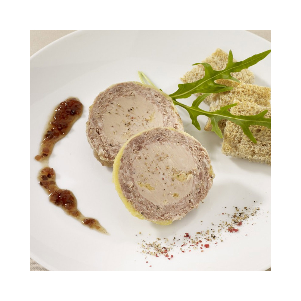 Le Médaillon de Foie de Canard  (Noyau 50 % de Bloc de Foie Gras)