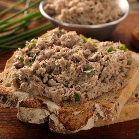 Les Rillettes Royales de Confit de Canard au Foie de Canard (23 % de Bloc e Foie Gras) 90 g