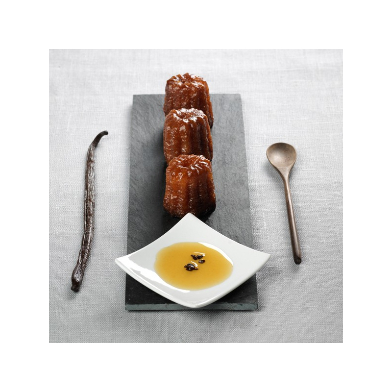 Le Lot de 3 "Les petits canelés de Bordeaux au sirop de rhum, 140 g