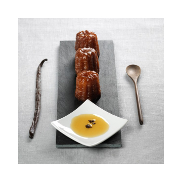 Le Lot de 3 "Les petits canelés de Bordeaux au sirop de rhum, 140 g