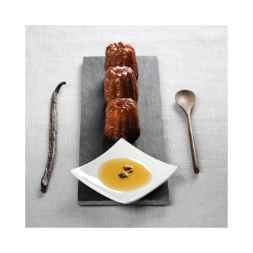 Le Lot de 3 "Les petits canelés de Bordeaux au sirop de rhum, 140 g