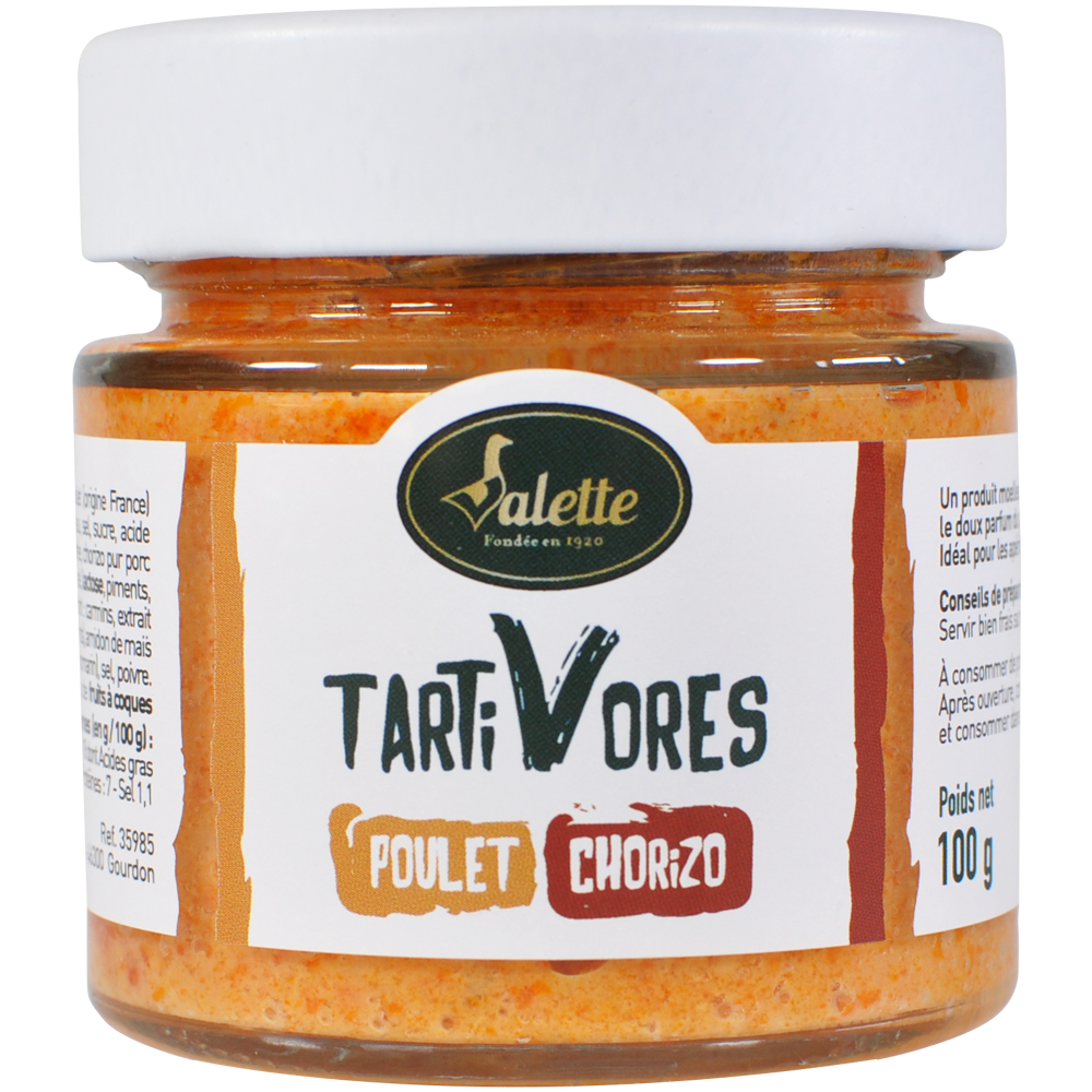 TartiVores, Poulet - Chorizo