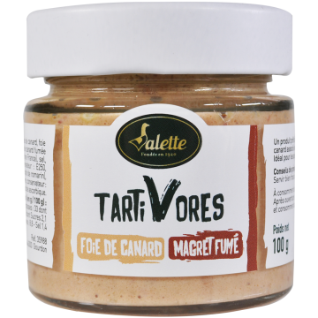 Tartivores Foie de Canard - Magret Fumé
