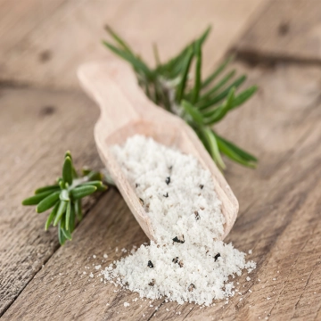 Salière de Sel de guérande aux brisures de Truffe d'été (tuber astivum) 100 g