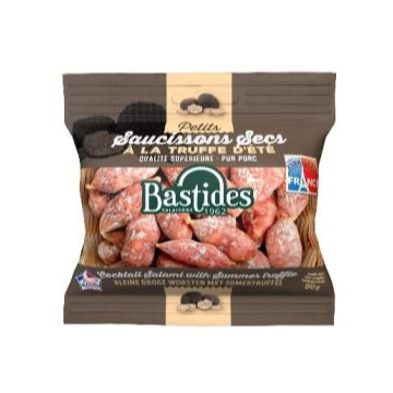 Petits saucissons secs "Grelots" à la truffe d'été sachet 80 g