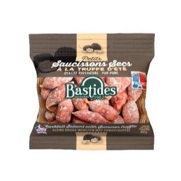 Petits saucissons secs "Grelots" à la truffe d'été sachet 80 g