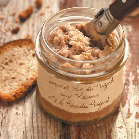 La Terrine de Porc du Périgord aux Marrons et à la Bière du Périgord