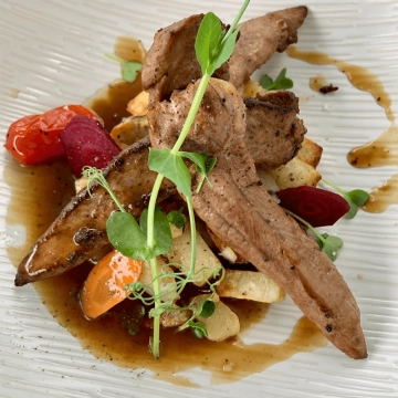 Les aiguillettes de canard...