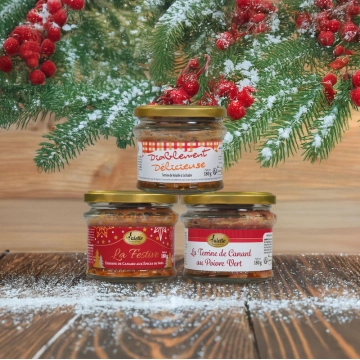 Le lot de 3 Terrines en...