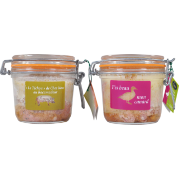 L'assortiment de 2 Terrines...