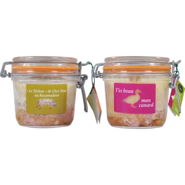L'assortiment de 2 Terrines...